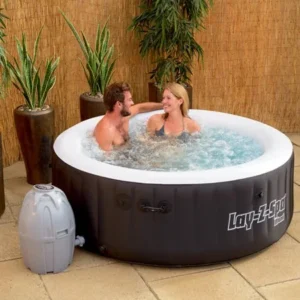 Bestway SaluSpa 71 x 26 Inch Inflatable Portable 4-Person Spa Hot Tub | 54124