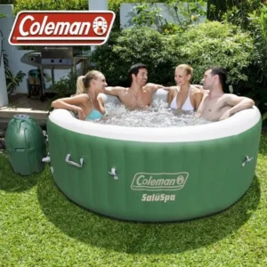 Coleman SaluSpa Inflatable Portable Massage Spa for 4-6 People