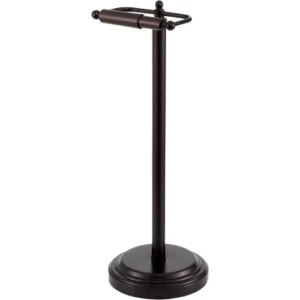 Chapter Standing Toilet Paper Holder, Oil-Rubbed Bronze Finish
