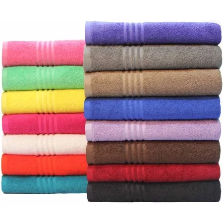 Mainstays Essential True Colors Bath Towel Collection