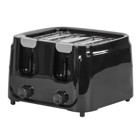 Mainstays 4-Slice Toaster, Black