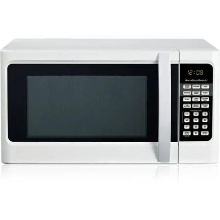 Hamilton Beach 1.1 cu ft Digital White Microwave Oven