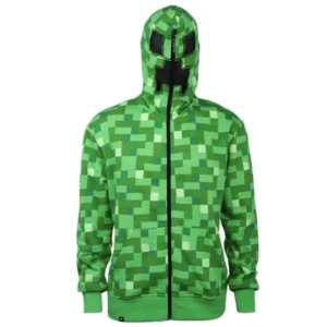 Creeper Premium Adult Zip-Up Hoodie