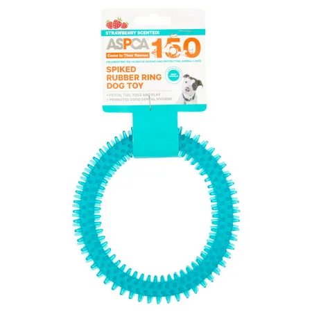 ASPCA Spiked Rubber Ring Dog Toy