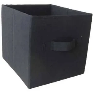 "Mainstays Collapsible Fabric Storage Cube, Set of 2 , Multiple Colors (12.5"" x 12.5"")"