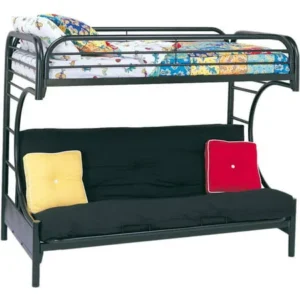 ACME Eclipse Twin Over Full Futon Bunk Bed, Multiple Colors