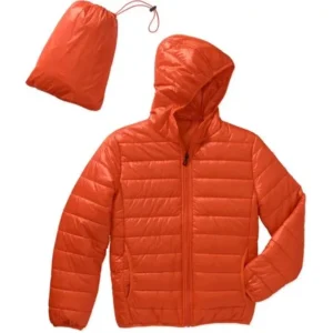 BOCINI Boys Lightweight Packable Puffer Jacket Included a Travel Pouch