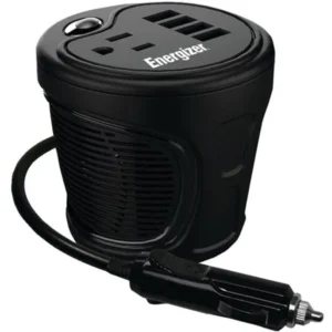 Energizer EN180 12-Volt Cup-Holder Power Inverter (180 Watts)