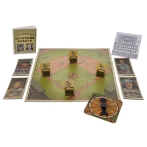 Running Press Desktop Baseball Game Set With Magnetic Cards & Mini Book Small Gift Toy For Kids