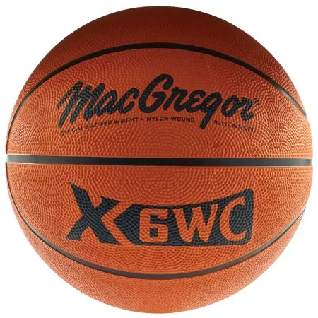 MacGregorÂ® Official Size (29.5") Rubber Basketball