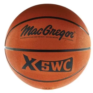 MacGregorÂ® Rubber Basketball Intermediate Size (28.5")