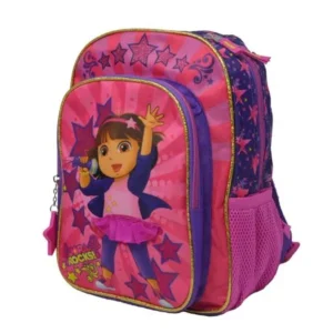 Dora the Explorer Dora Rocks Toddler Kid's 12-inch School Backpack Bag - Pink