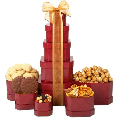 Alder Creek Gift Baskets Executive Gift Tower, 5 pc