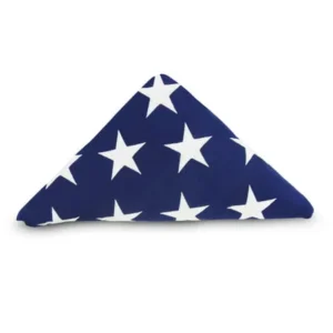 Online Stores, Inc. 5ft x 9.5ft Cotton American Memorial Flag