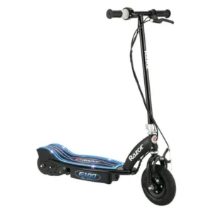 Razor E100 Electric-Powered Glow Electric Scooter with Rear Wheel Drive, Black