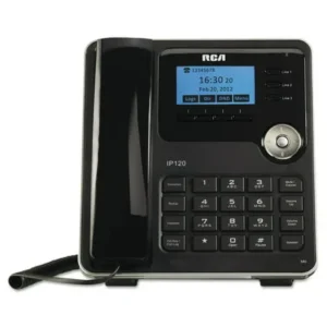 RCA IP120S ViSYS Business Class VoIP Corded Three-Line Phone System and Service