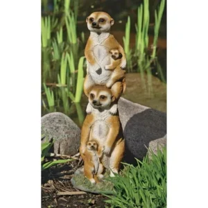 Design Toscano Meerkat Generations Garden Statue