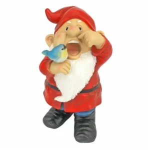 Design Toscano Gezundheit Gunther, Sneezing Garden Gnome Statue