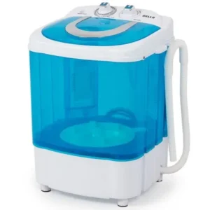 Della Electric Small Mini Portable Compact Washer Washing Machine (8.8 LB Capacity), Blue