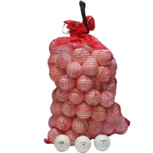 MIX Golf Balls Mix of Brands, White, 96-Balls with Onion Bag