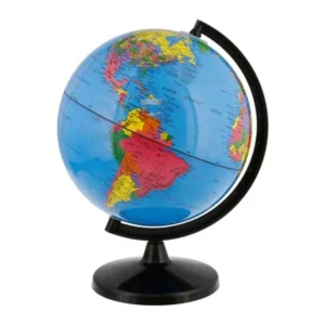 8" Inch (20cm) Blue Ocean Rotating Desktop World Earth Globe