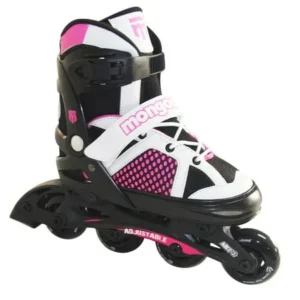 Mongoose MG-087G-S Girls' Size Small Comfortable Inline Rollerblade Skates, Pink