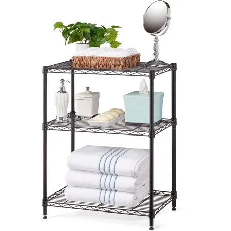 Work Choice 6-shelf Commercial Wire Shelving Convertible Rack, 13"Dx23"Wx59"H