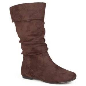 Brinley Co. Women's Slouchy Microsuede Boots