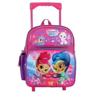 Shimmer and Shine Toddler 12 Rolling backpack