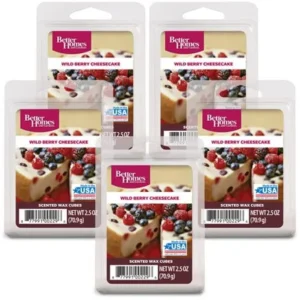 Better Homes and Gardens Wax Cubes, Berry Cheesecake, 5pk