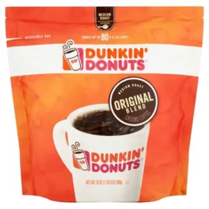 Dunkin' Donuts Original Blend Medium Roast Ground Coffee, 24 oz