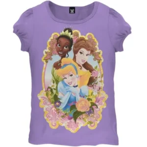 Disney Princess - Framed In Beauty Juvy Girls T-Shirt