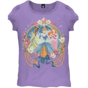 Disney Princesses - Trio Pearls Juvy Girls T-Shirt