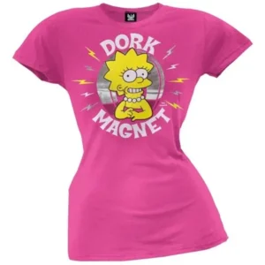 Simpsons - Dork Magnet Juniors T-Shirt