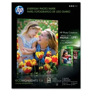 HP Q8723A Everyday Photo Paper, Glossy (50 Sheets, 8.5 x 11-inch)