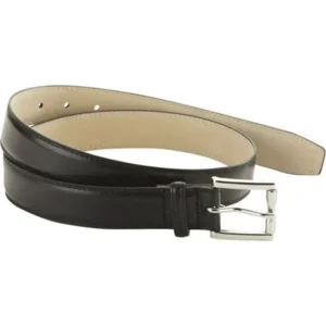 George Men's Dress Belt with Double Stitching
