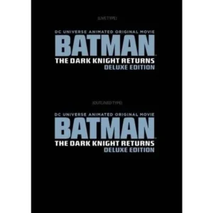 DC Universe Animated Original Movie: Batman: The Dark Knight Returns (Deluxe Edition) (Blu-ray)