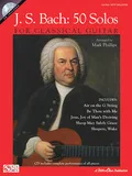 Hal Leonard - J.S. Bach: 50 Solos for Classical Guitar Instructional Book and CD - Multi