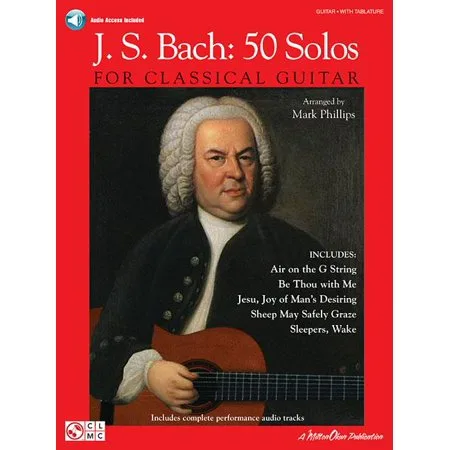 J.S. Bach: 50 Solos for Classical Guitar (Other)
