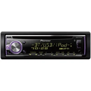 Pioneer DEH-X6810BT AM/FM/CD/Apple iPod Car Stereo with Built-In Bluetooth