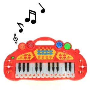 Pretend Play Electronic Keyboard Organ Musical Instrument Kids Toy (3 Colors)