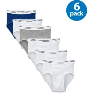 Fruit of the Loom Boys' Assorted Brief, 6-Pack