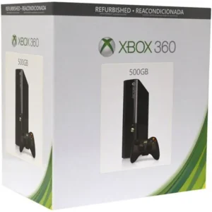 Refurbished Xbox 360 Elite 500GB Gaming Console, Black, 885370889277