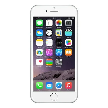 Apple iPhone 6 16GB Unlocked GSM Phone w/ 8MP Camera - Silver