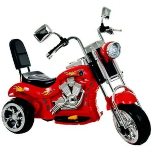 Ride on Toy, 3 Wheel Trike Chopper Motorcycle for Kids by Lil' Rider - Battery Powered Ride on Toys for Boys and Girls, 2 - 4 Year Old - Red