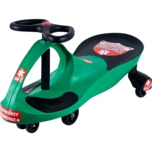 Ride on Toy, Ambulance Car Ride on Wiggle Car by Lil Rider Ride on Toys for Boys and Girls, 2 Year Old And Up