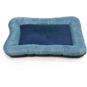 Petmaker Plush Dog Bed, Blue