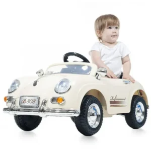 Ride On Toy Car, Battery Operated Classic Sports Car With Remote Control and Effects by Rockinâ€™ Rollers â€“ Toys for Boys and Girls 2 â€“ 5 Year Olds
