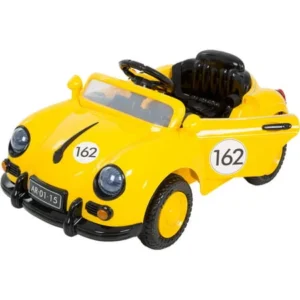 Ride On Toy Car, Battery Powered Classic Sports Car With Remote Control and Sound by Lilâ€™ Rider â€“ Toys for Boys and Girls 2 â€“ 5 Year Olds (Yellow)