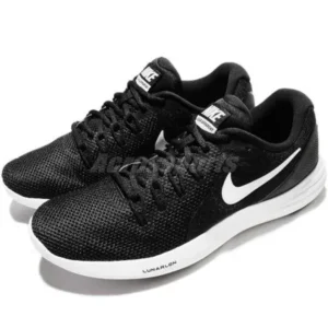 Nike LUNAR APPARENT Mens Black Athletic Lace Up Shoes